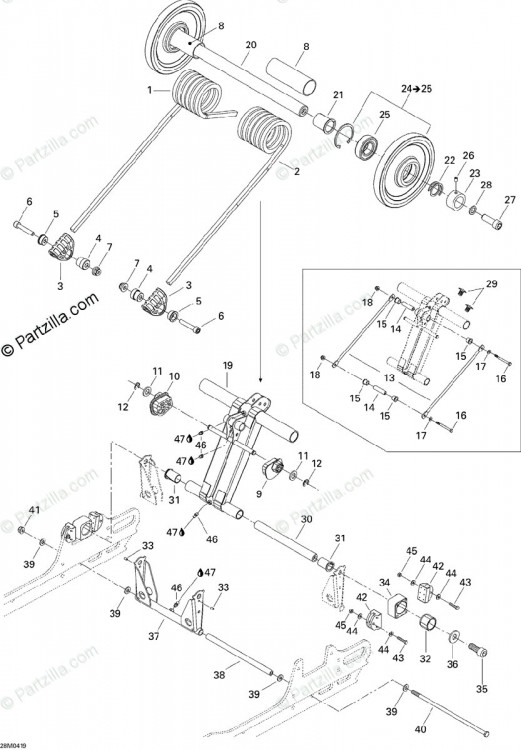 503190570 ANNEAU RETENUE *RING-RETAINER  Кольцо дистанционное
