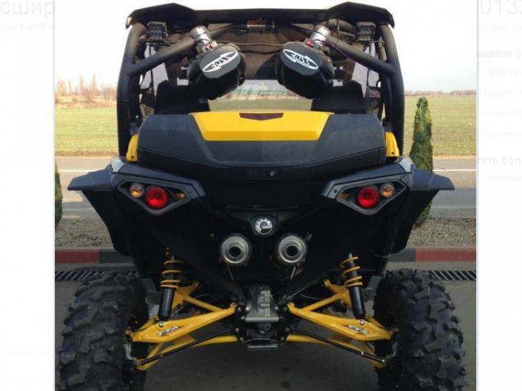 Расширители арок увеличенные оригинальные BRP/Can-Am MAVERICK 1000/800 715001323