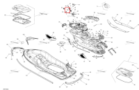JAM CLEAT SYSTEM в сборе Sea-Doo RXT (2016) (291003023)