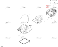 Пружина защёлка Sea-Doo RXT 300 (2018) (269003083)