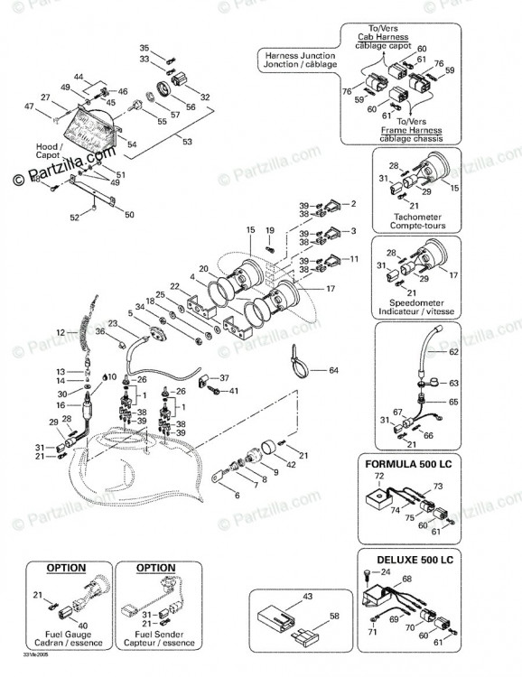 243044040 Шестигранник. винт M4 X 40