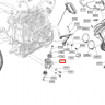 512061689 512061634 Подушка двигателя задняя левая Ski-Doo 512061416 512061417 512061635