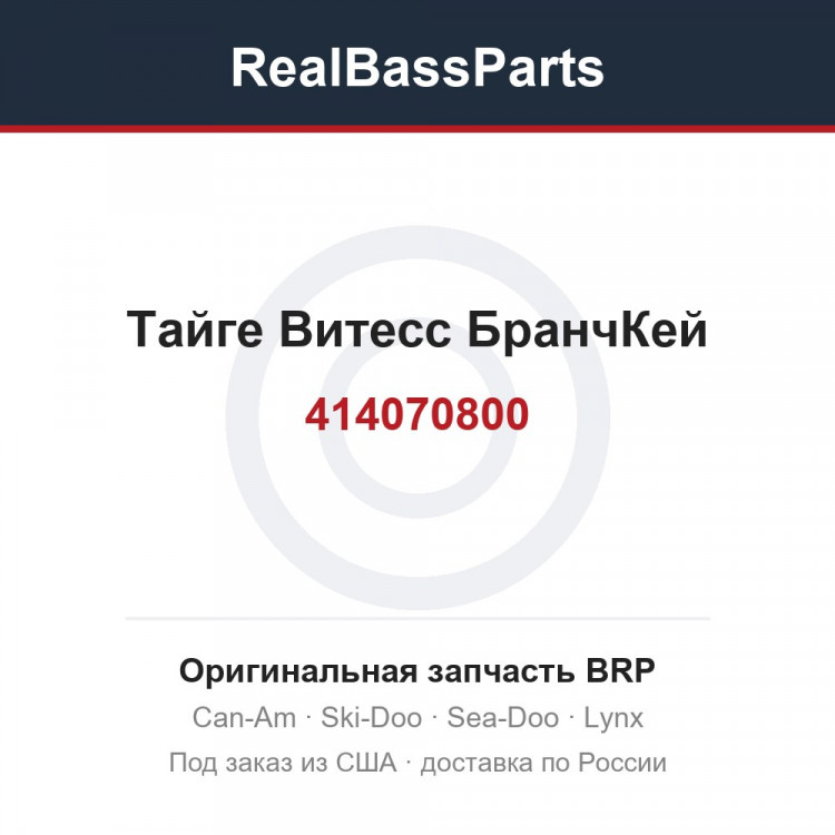 414070800 Тайге Витесс БранчКей