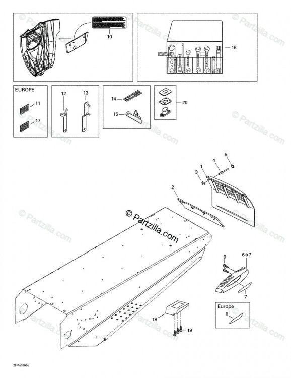 861777700 ENJOLIVEUR DR. *MOULD.-REAR RH  Молдинг задний правый