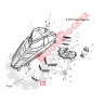 5255067 Сетка капота нижняя часть для снегоходов Polaris RMK/PRO RMK 2013-2015" 5255067
