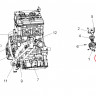 5813521 Прокладка корпуса термостата для квадроциклов Polaris RZR 900 5813521