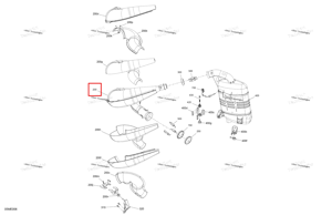 Tuned труба в сборе p Ski-Doo 514056403