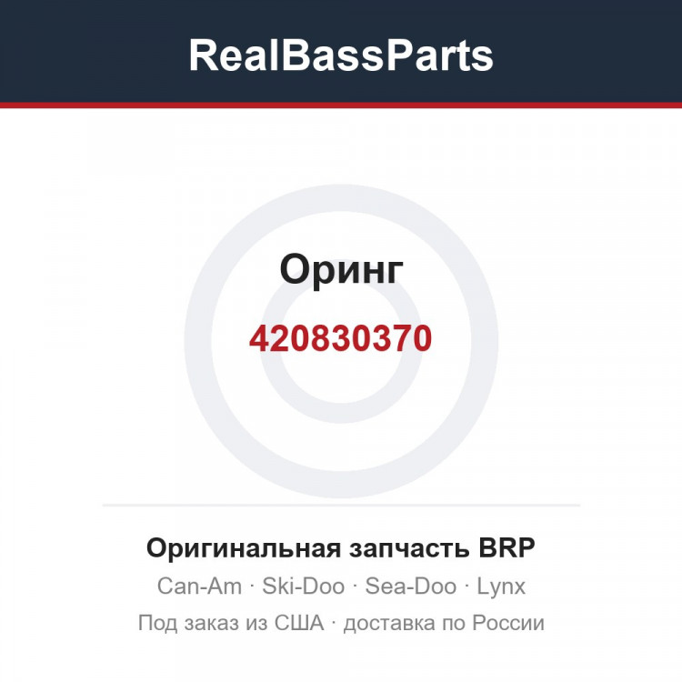 420830370 Оринг