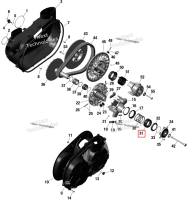 Пружина опора Can-Am Maverick Turbo RR XRC (2022) (420427808)