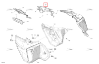 Правый капот решётка Ski-Doo Expedition LE 900 ACE Turbo (2026) (517308651)