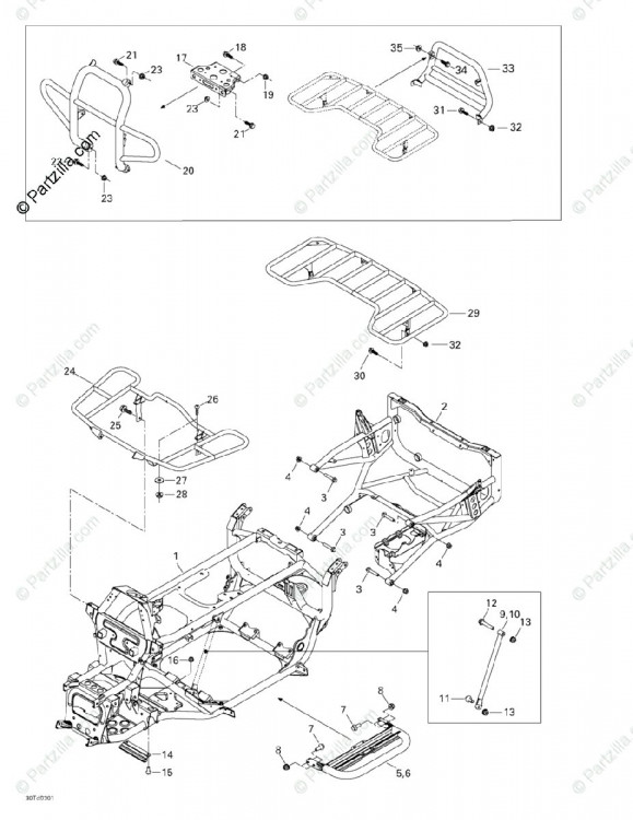 705200546 Расширение шасси