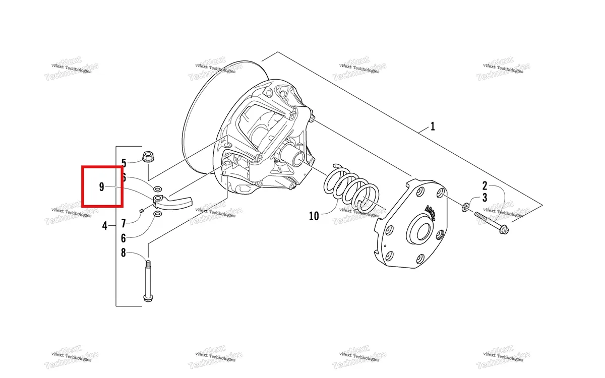 Деталь 0746-672 на схеме узла Drive Clutch