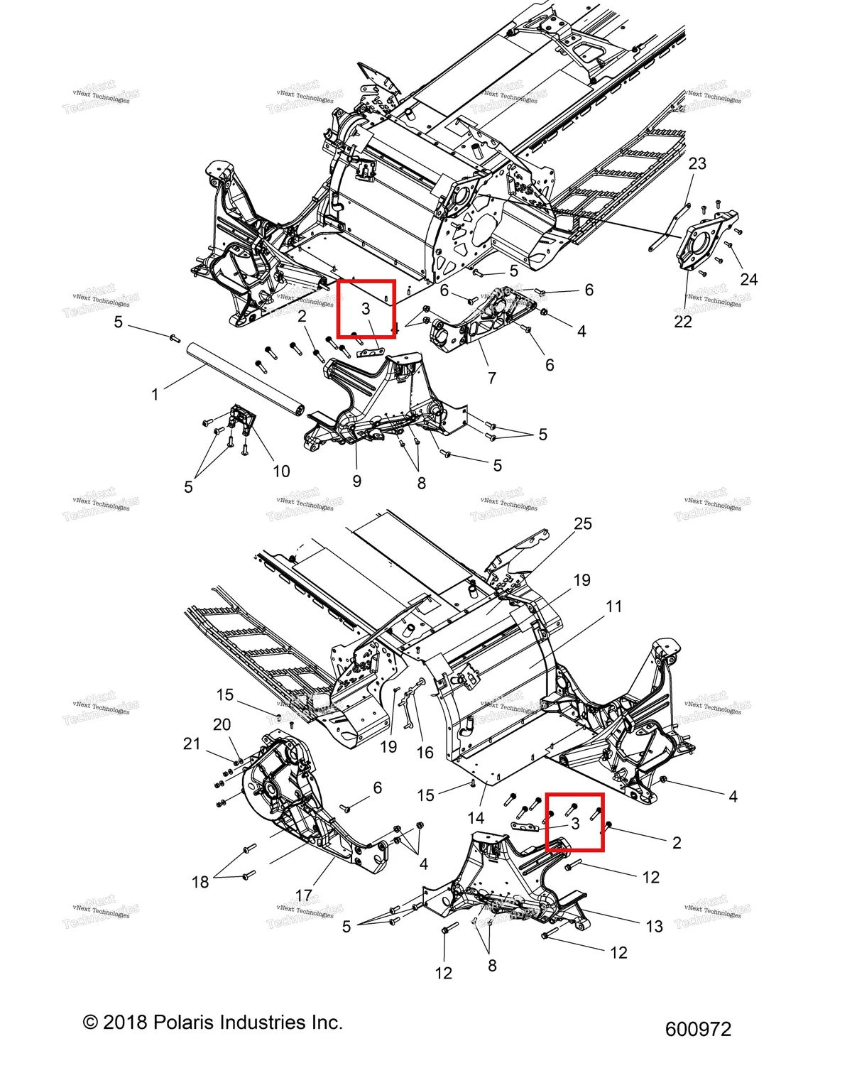 Деталь 1019666 на схеме узла Chassis, Bulkhead Asm