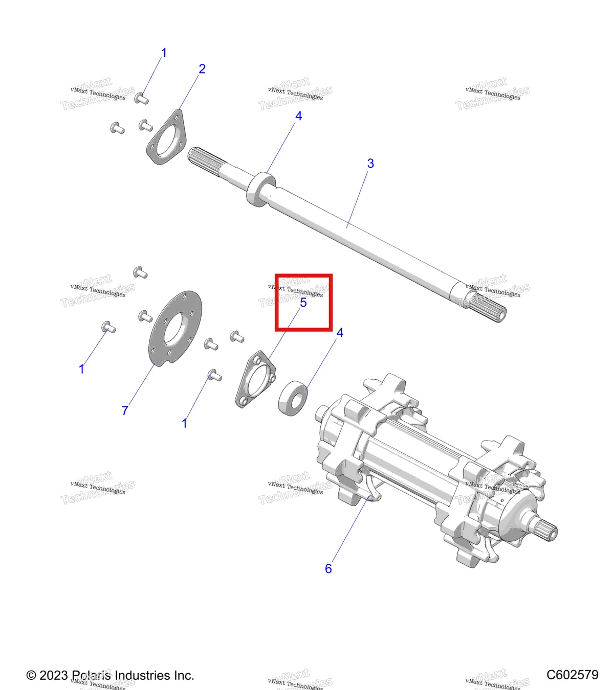 Деталь 1021239 на схеме узла Drive Train, Jackshaft & Driveshaft S27tfb8r