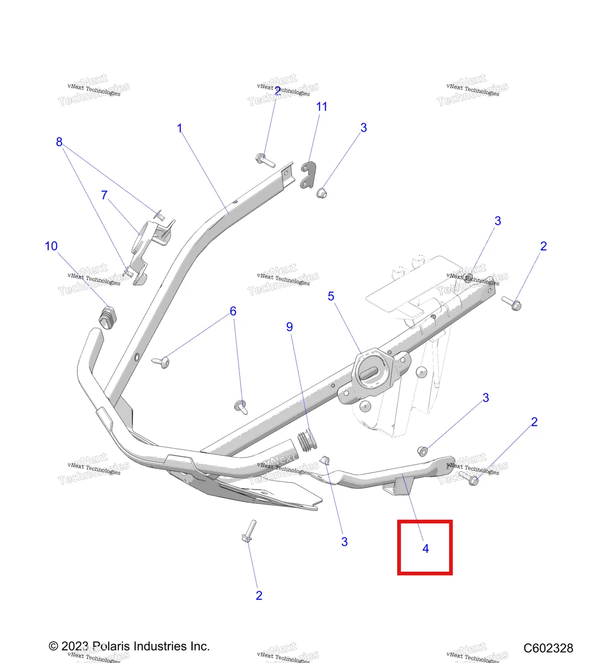 Деталь 1026028 на схеме узла Body, Bumper, Front S27ajn8rs