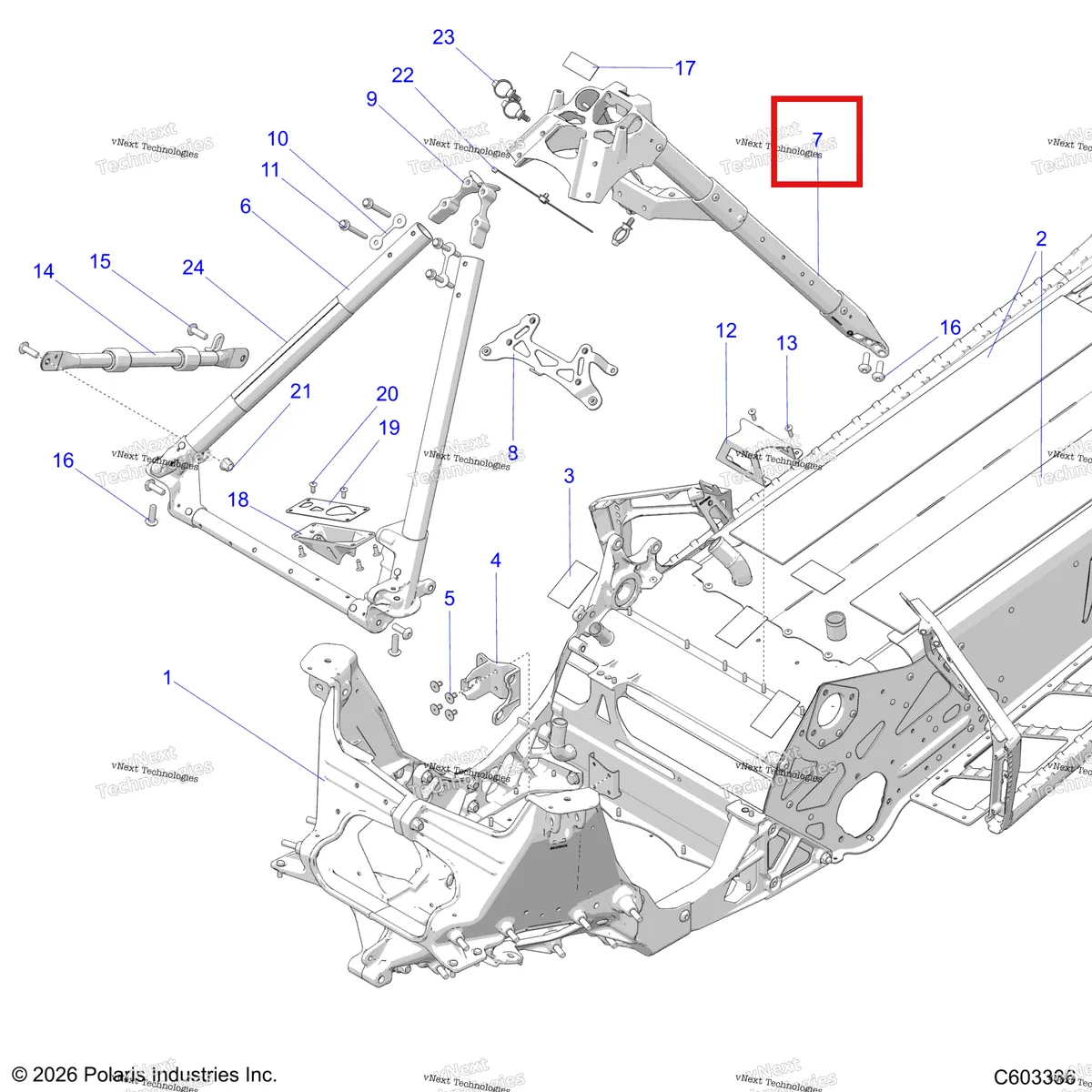 Деталь 1026175 на схеме узла Chassis, Chassis & Over Structure S27tgm9b