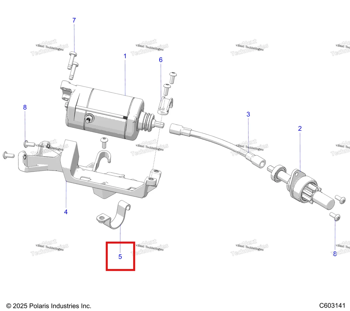 Деталь 1028540 на схеме узла Engine, Starter Motor S27ajn8rs