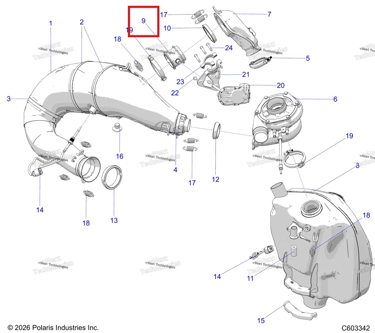Деталь 1263793 на схеме узла Engine, Exhaust System And Turbo