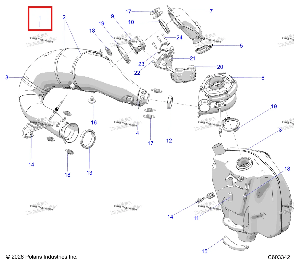 Деталь 1263872 на схеме узла Engine, Exhaust System And Turbo