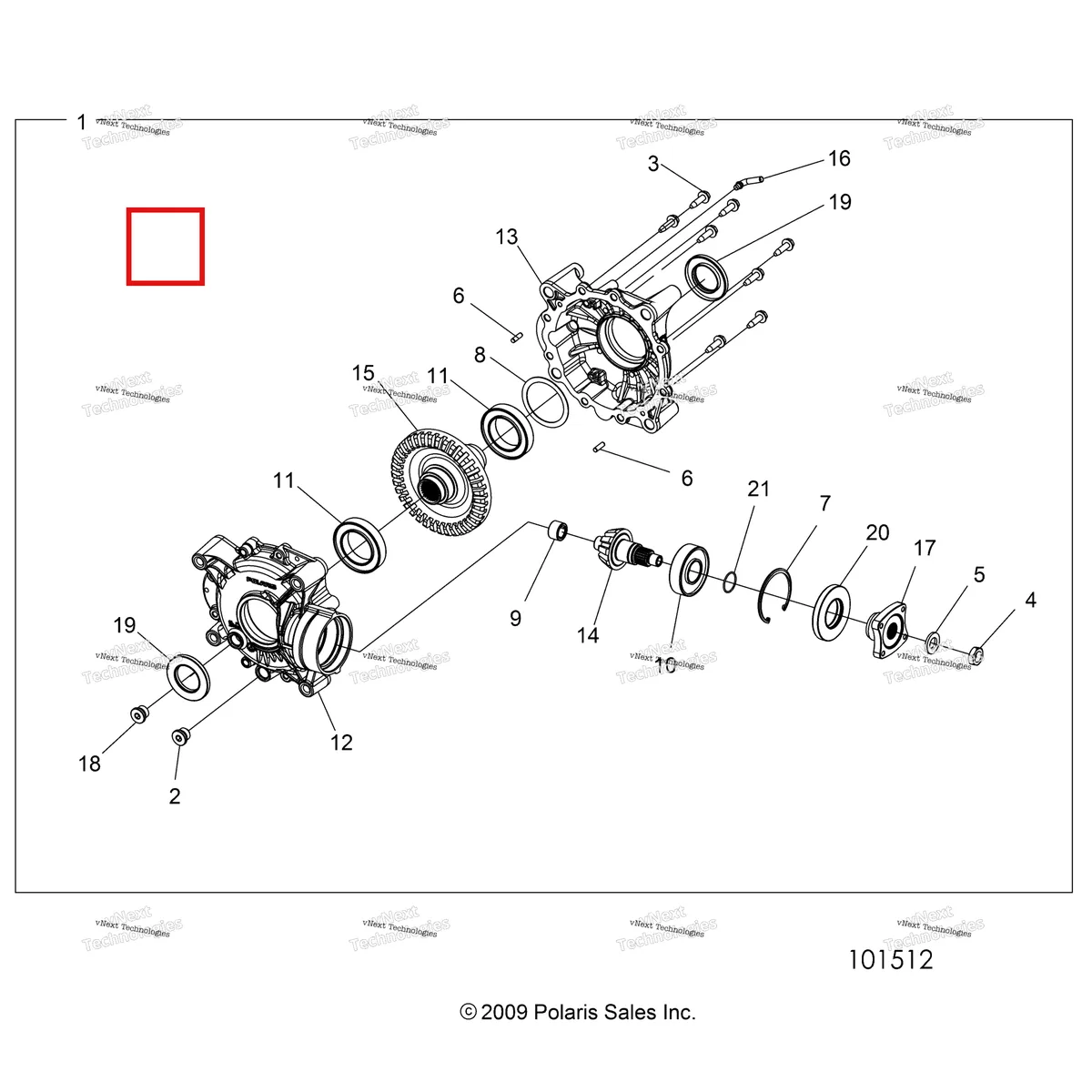 Деталь 1332802 на схеме узла 2026 Polaris SCRAMBLER 850 48