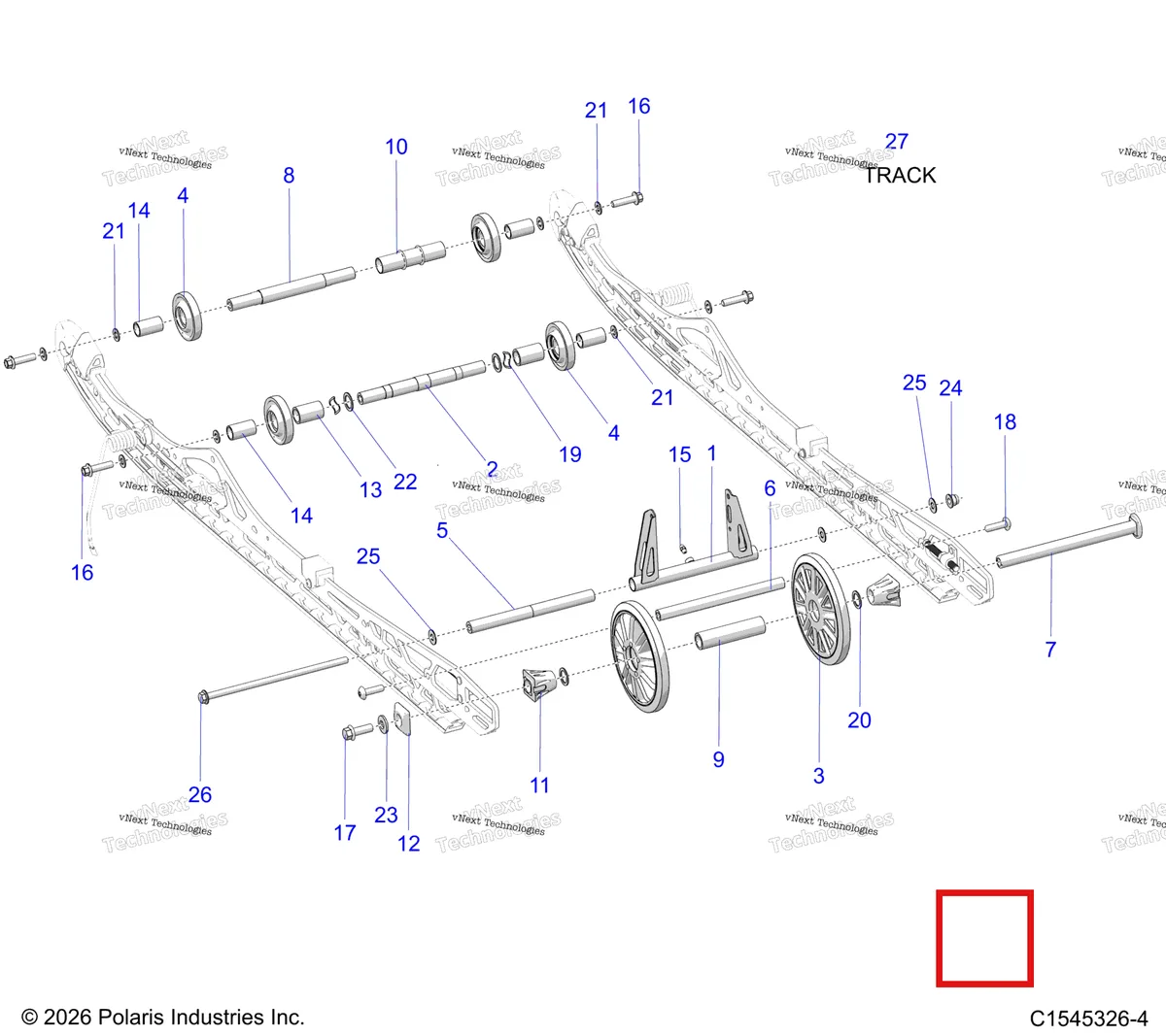 Деталь 1543897 на схеме узла Suspension, Rear S27tla8r