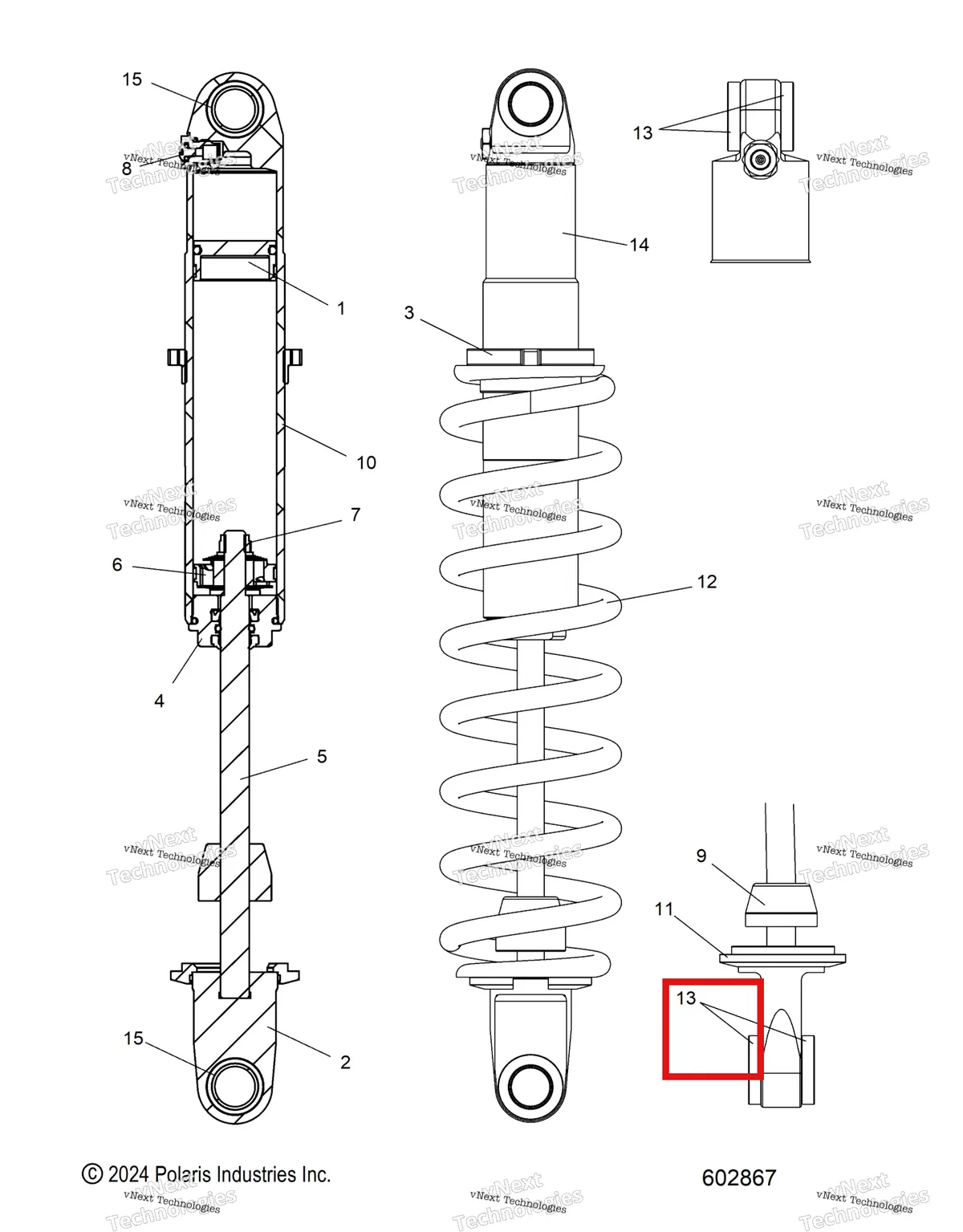 Деталь 1800031 на схеме узла Suspension, Shock, Rear Track S27tfb6r