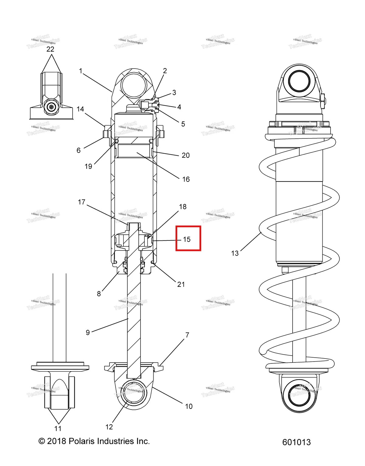 Деталь 1800543 (THIN WEAR лента Polaris 800 AXYS Pro RMK LE 155 (2017) (1800543)) на схеме узла 2022 Polaris 850 RMK PRO 155 2.75