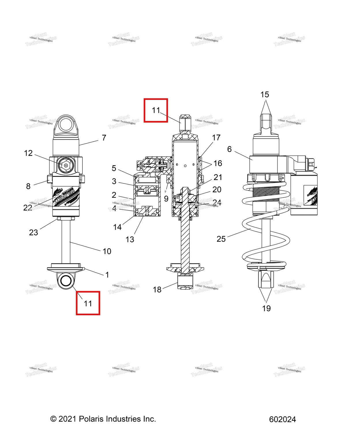 Деталь 1801074 на схеме узла Suspension, Shock, Front Track S27tgm9b (602024)