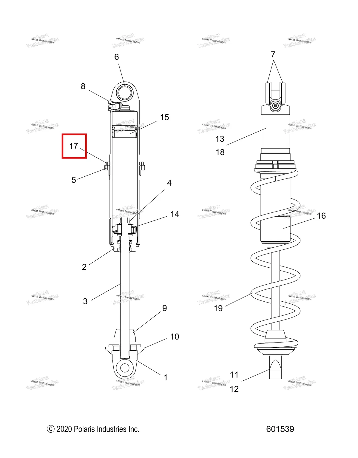 Деталь 1801198 на схеме узла Suspension, Shock, Ifs S27tfm9b (601539)