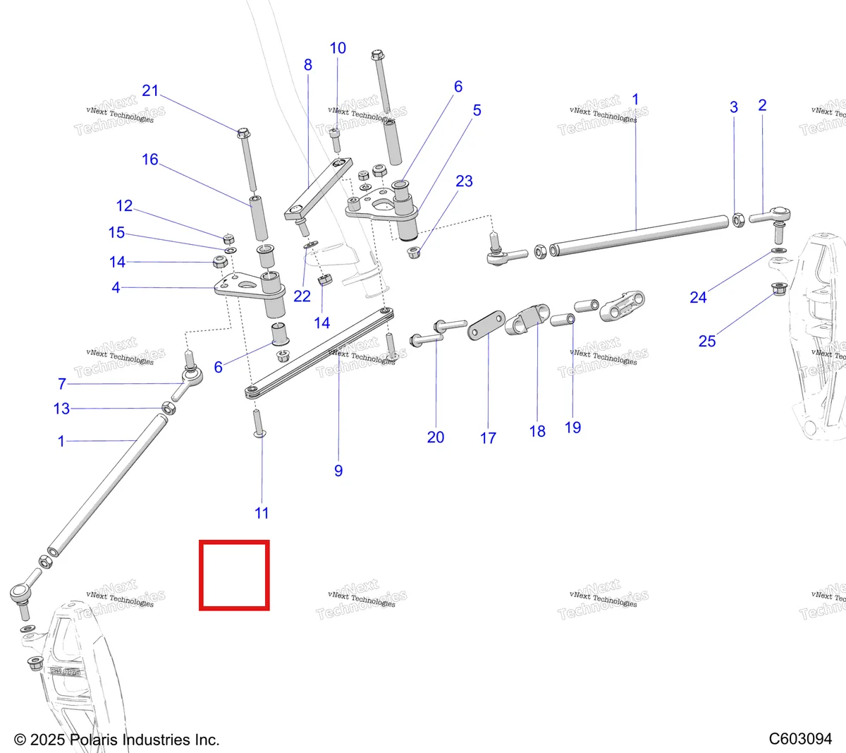 Деталь 1824547 на схеме узла Steering, Lower S27tde6rs