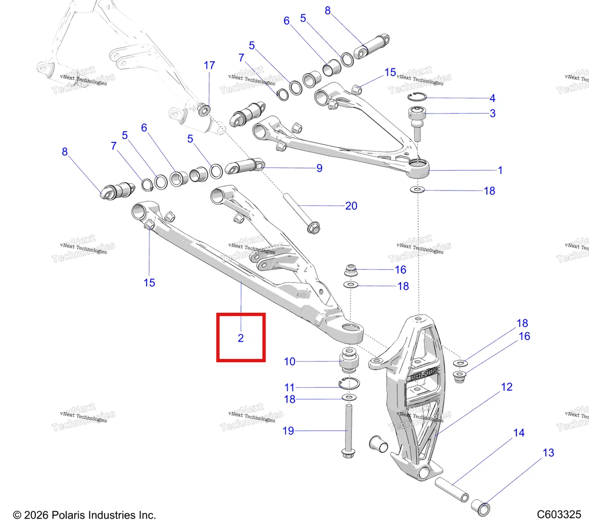 Деталь 1824652-067 на схеме узла Suspension, Control Arms, & Spindle S27tgm9b