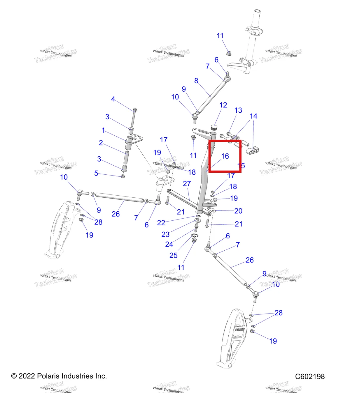Деталь 1824669 на схеме узла Steering, Lower