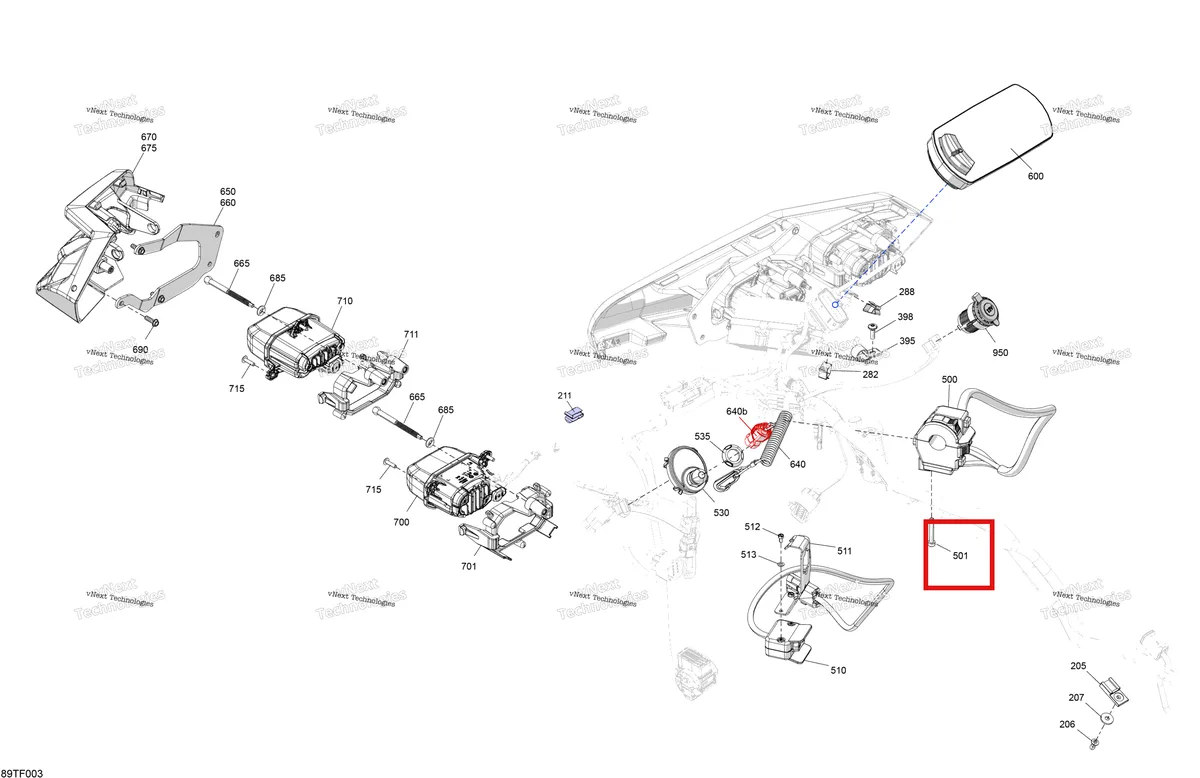 Деталь 205053588 на схеме узла 2026 Can-Am RENEGADE - 4X4 - XMR - 1000R EFI - 5UTA - Hyper Silver Electric - Front Section