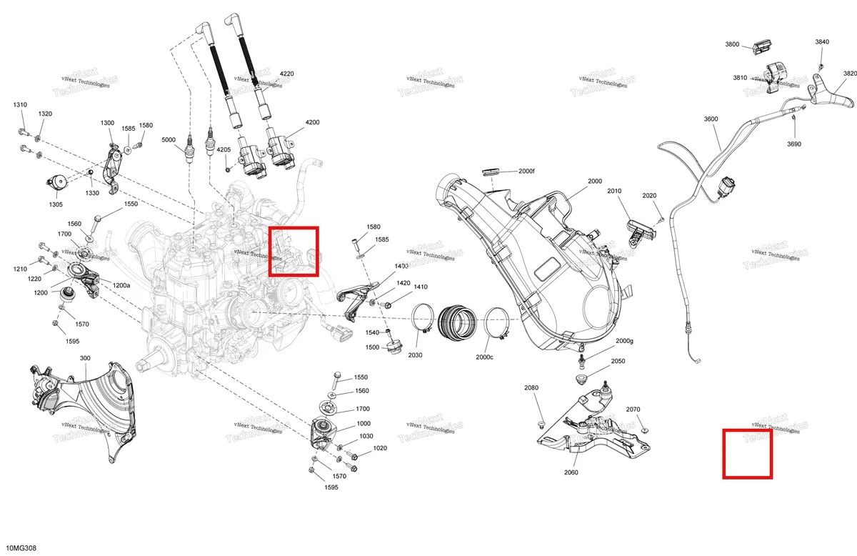 Деталь 205082544 (Деталь Socket Screw M6 X 20, Scotch Grip) на схеме узла 2027 Ski-Doo BACKCOUNTRY - SPORT - 600 EFI - UBVA - Neo Yellow - 16X146X2.0P Track Engine - System
