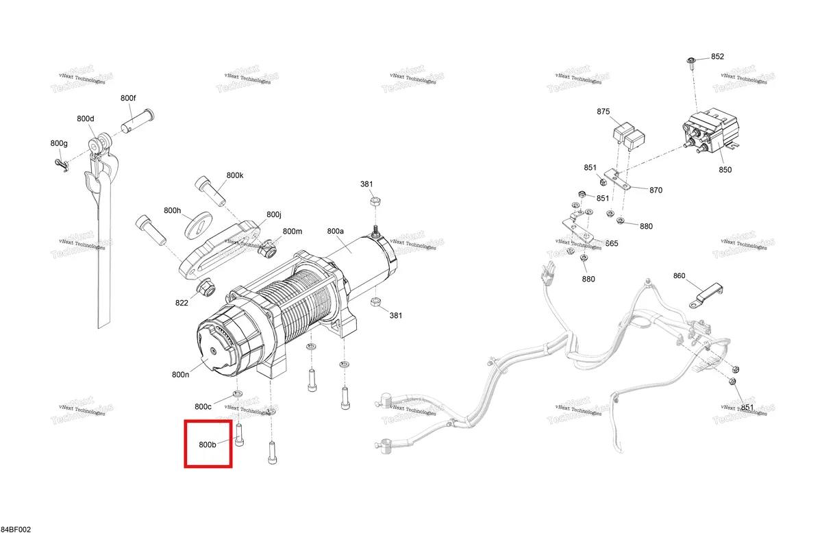 Деталь 205083044 (Деталь Socket Hd. Screw M8 X 30) на схеме узла 2026 Can-Am Commander MAX - 1000R EFI - XMR - 6CTD - Dark Wildland Camo - 64