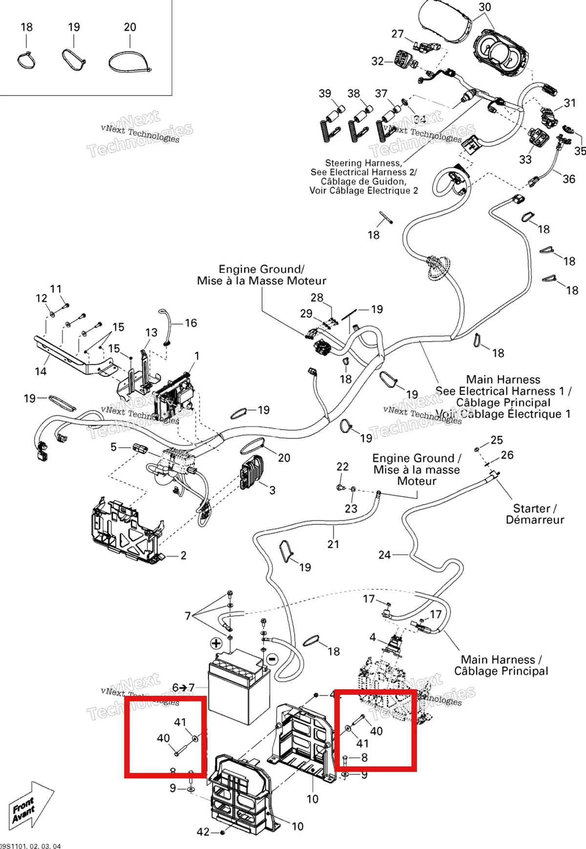 Деталь 207164560 на схеме узла Electrical System