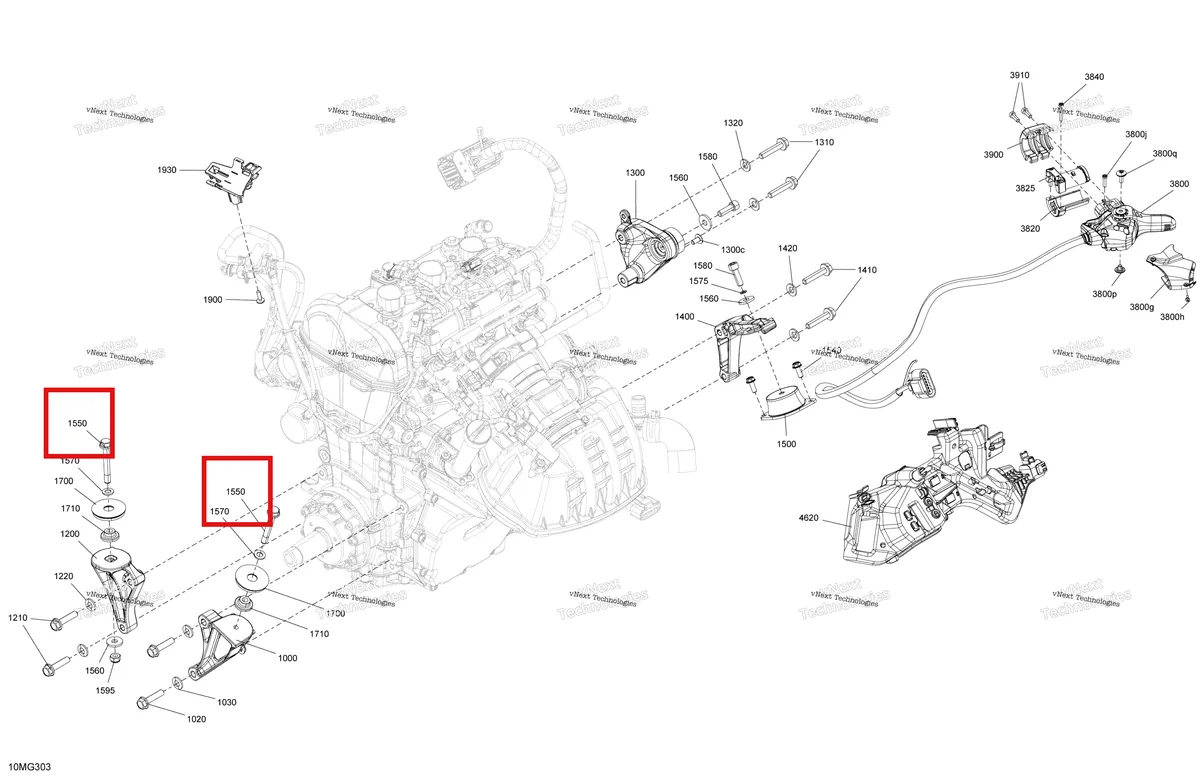 Деталь 207586044 (Деталь Screw-hex.flange M8 X 60, Scotch Grip) на схеме узла 2027 Ski-Doo RENEGADE - X - 900 ACE TURBO - DXVK - Orange Crush - 15X137X1.25RS Track Engine - System
