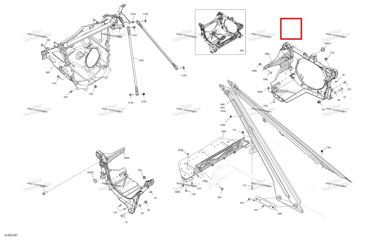 Деталь 207662556 (Деталь Hex. Screw M6 X 25) на схеме узла 2027 Ski-Doo BACKCOUNTRY - SPORT - 600 EFI - UBVA - Neo Yellow - 16X146X2.0P Track Frame - System - Front Section