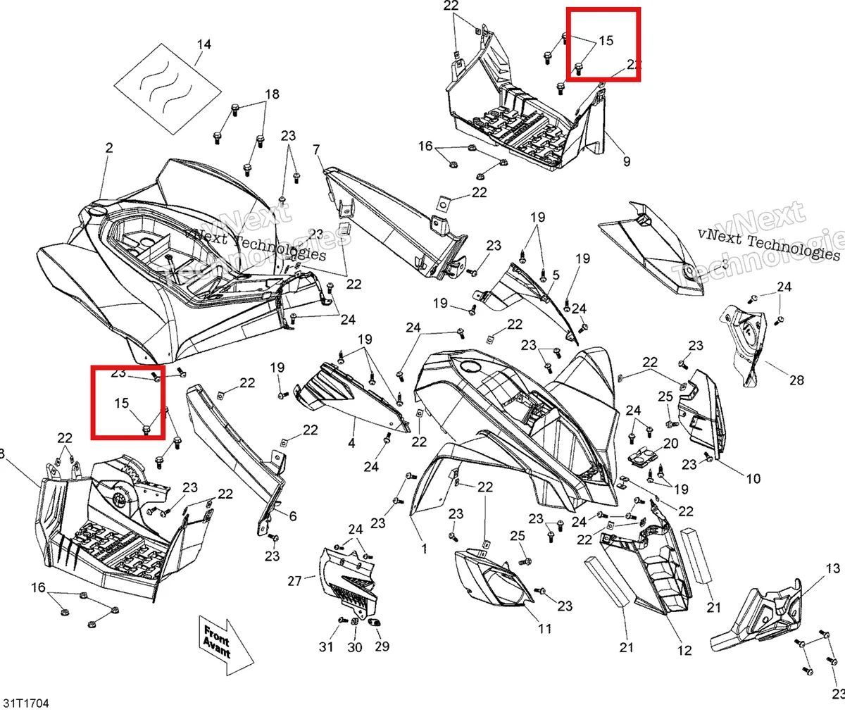 Схема применяемости: 207663034 SCREW-HEX.FLANGE DIN.6921 Болт М6 Х 30