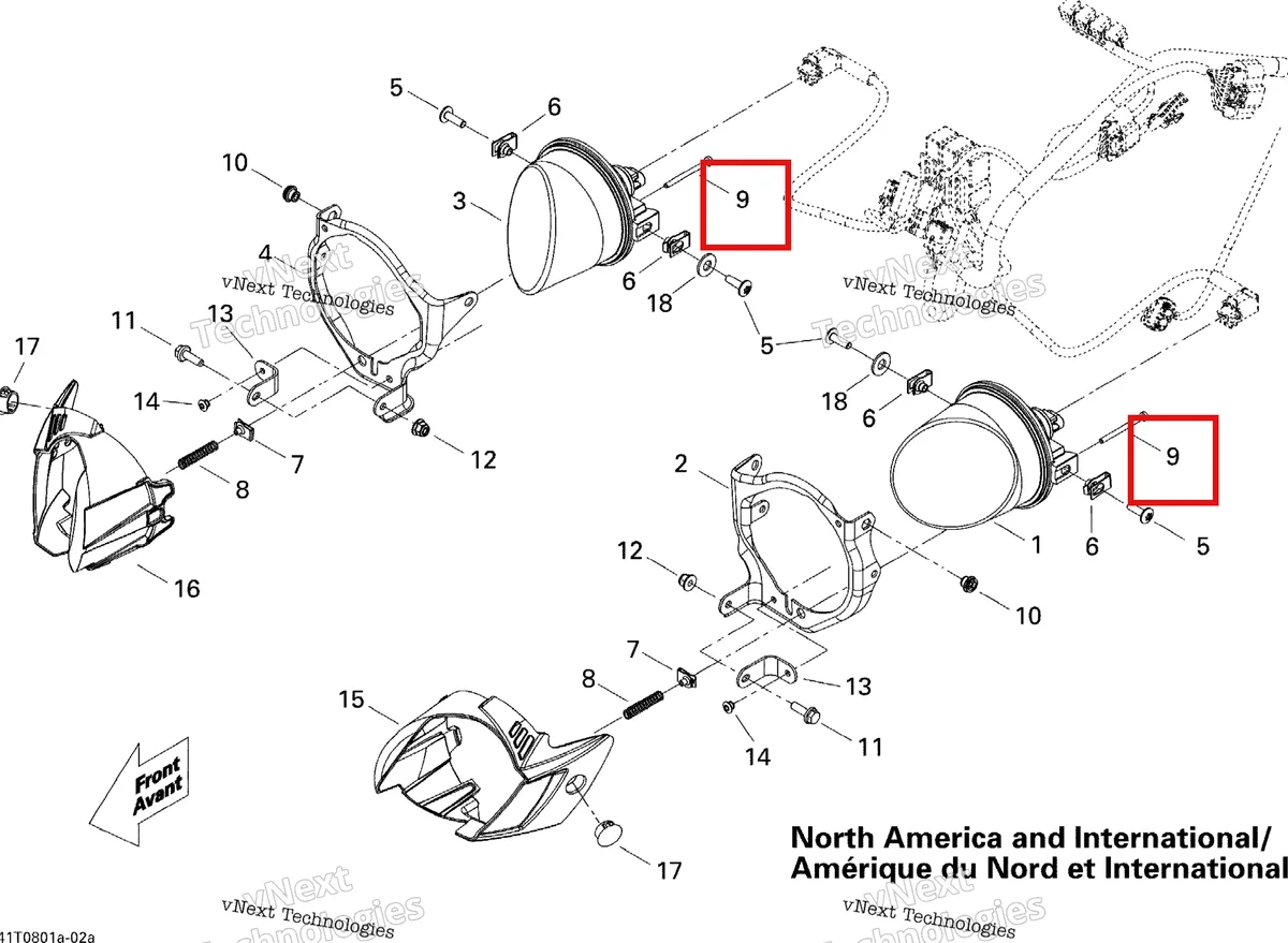 Деталь 208645081 на схеме узла 2008 Can-Am DS 450 X Electrical Accessories Cu, Int