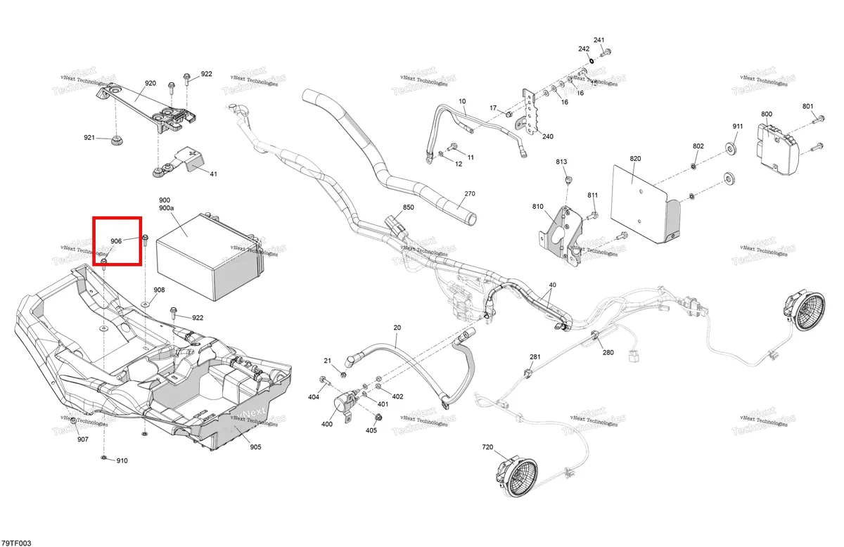 Деталь 210262050 (Деталь Hex. Forming Screw M6 X 20) на схеме узла 2026 Can-Am RENEGADE - 4X4 - XMR - 1000R EFI - 5UTA - Hyper Silver Electric - Rear Section