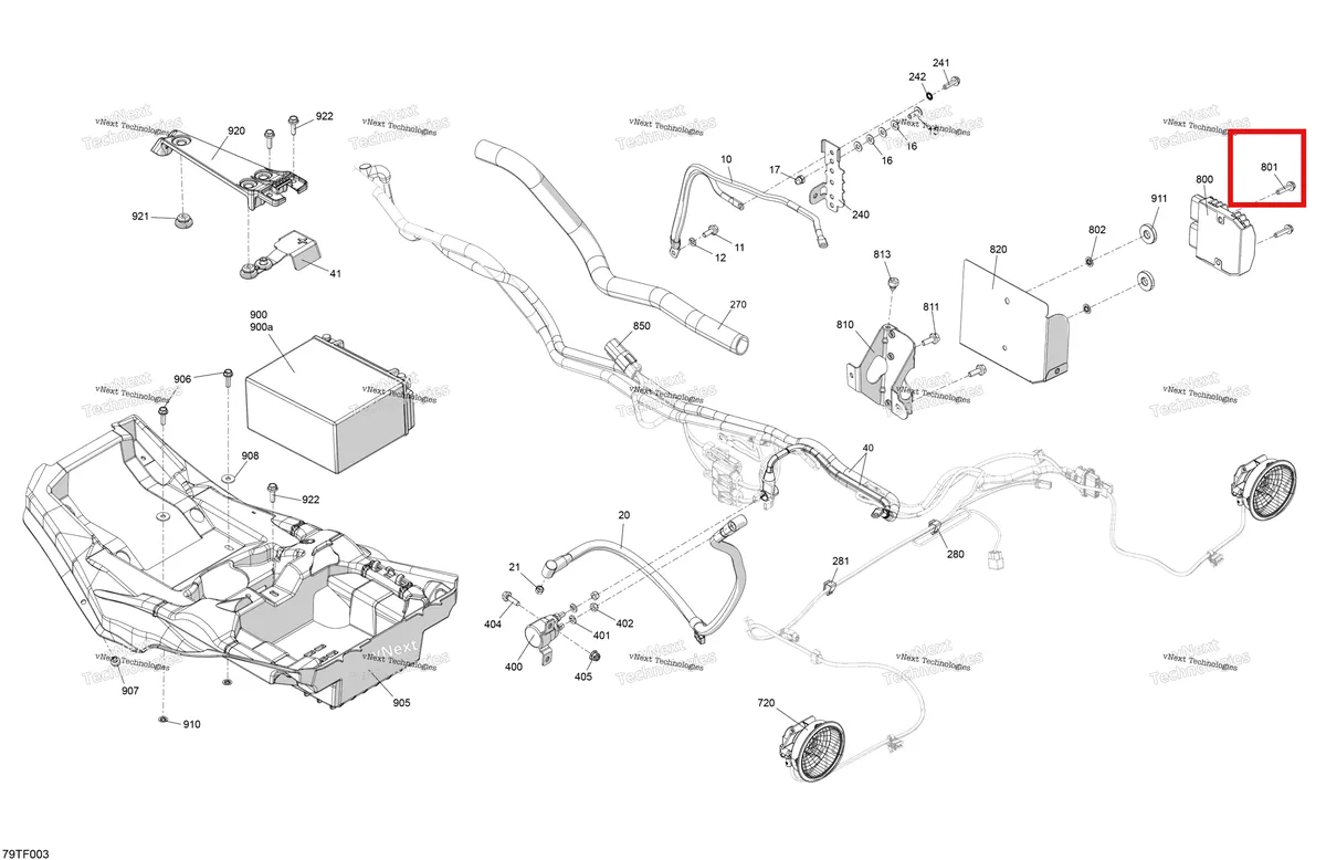 Деталь 210263050 (Деталь Hex. Hd Forming Screw M6 X 30) на схеме узла 2026 Can-Am RENEGADE - 4X4 - XMR - 1000R EFI - 5UTA - Hyper Silver Electric - Rear Section
