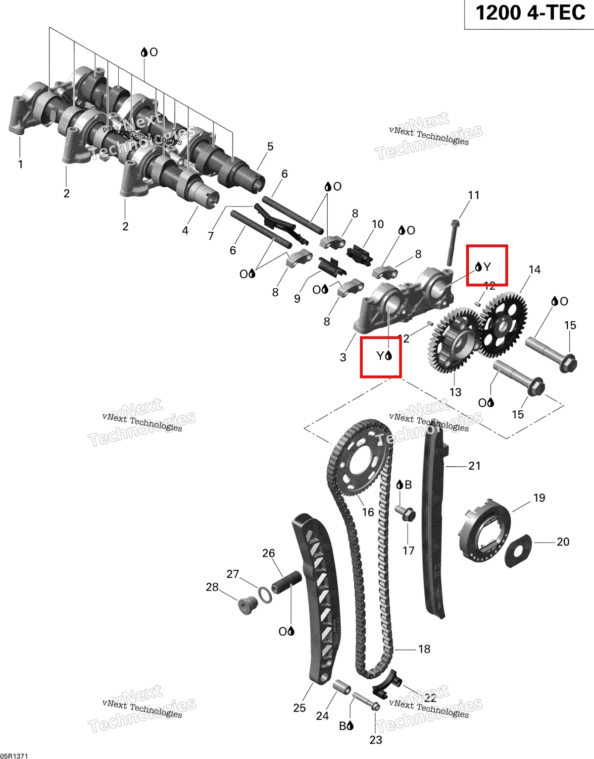 Схема применяемости: Was 420297616 Klueber Grease 60 g Ski-Doo GTX LE 1200 4-TEC (2009) (219704464)