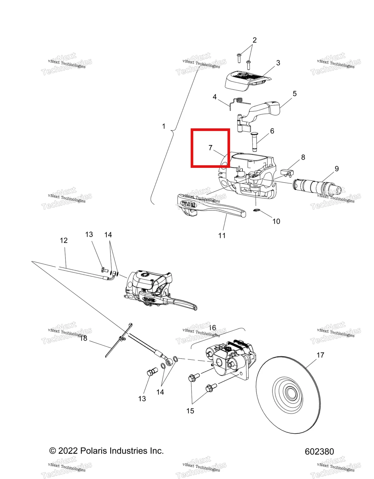Деталь 2202784 на схеме узла Brakes, Brake System