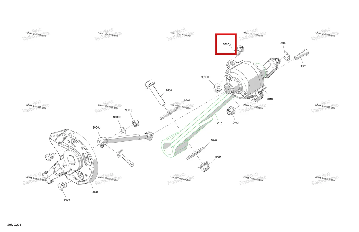 Деталь 235551454 (Деталь Button Head Torx Screw M5 X 14) на схеме узла 2027 Ski-Doo SUMMIT - EXPERT - 850 E-TEC Turbo R - TSVF - Orange Crush - 16X154X3P4 Track - SHOT starter Suspension - Strap Limiter