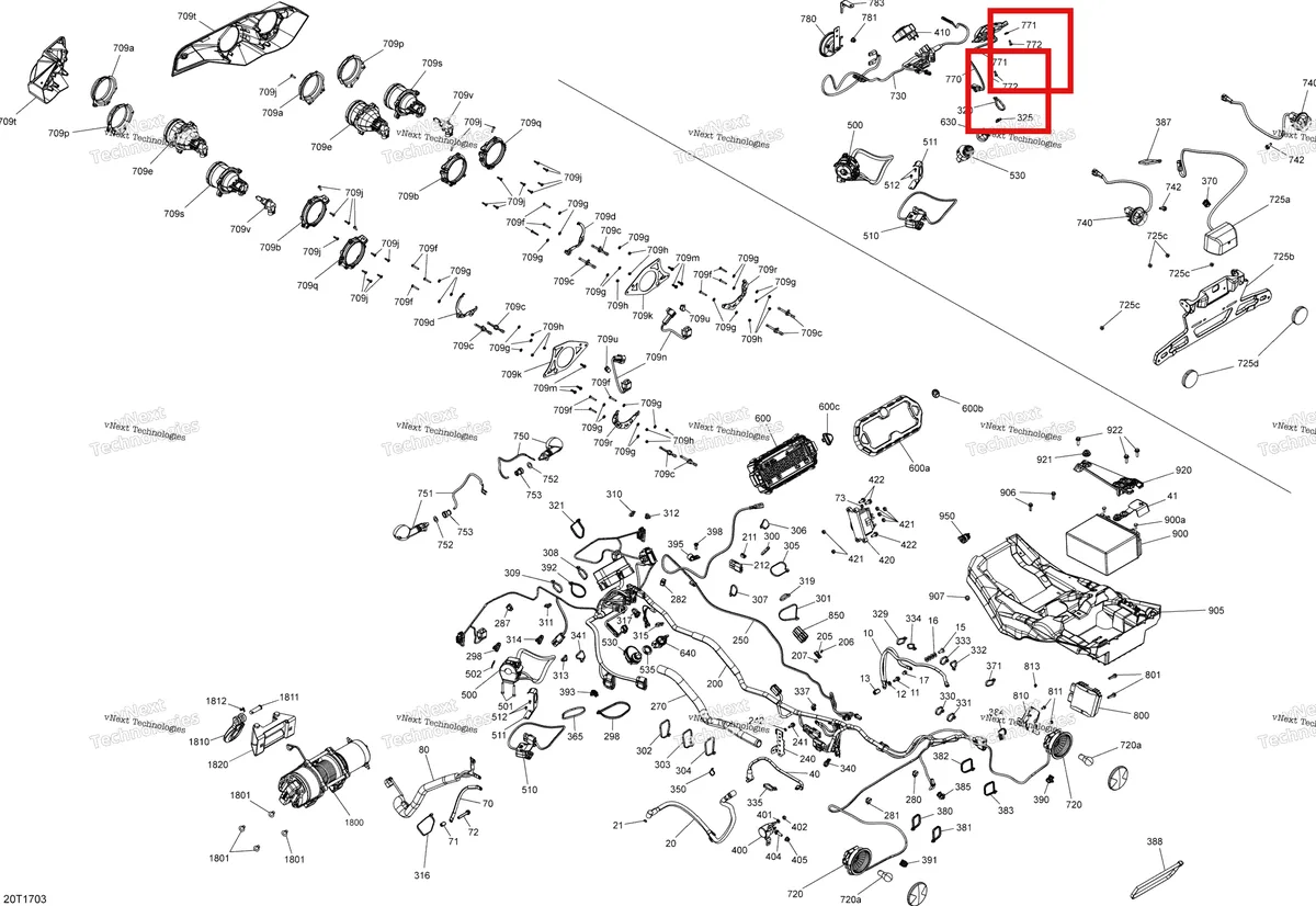 Деталь 241641040 на схеме узла 2017 Can-Am RENEGADE Electrical System - All Models
