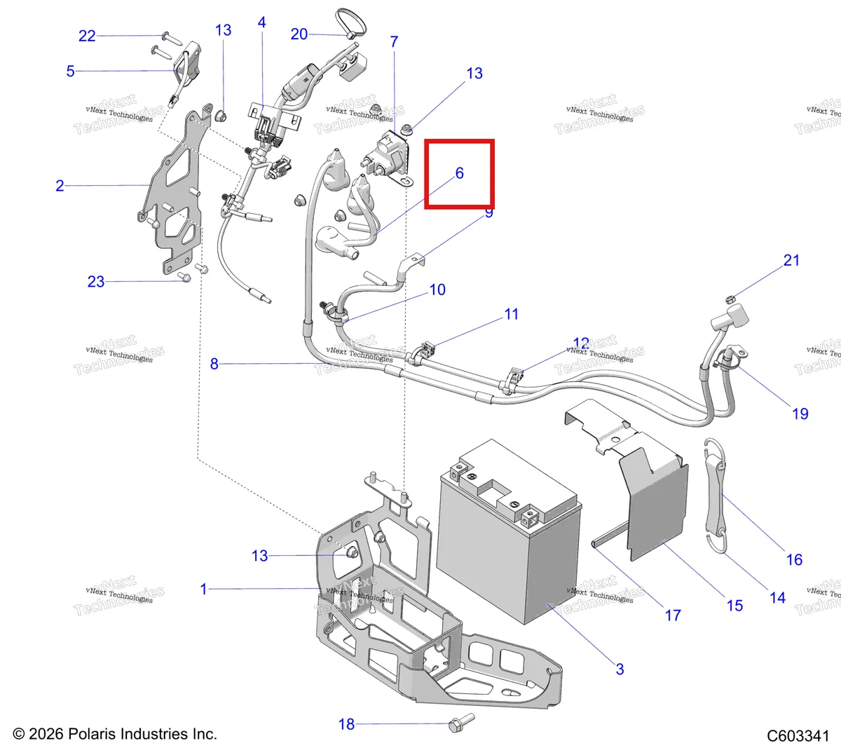 Деталь 2417145 на схеме узла Electrical, Electric Start And Battery S27tfm8m
