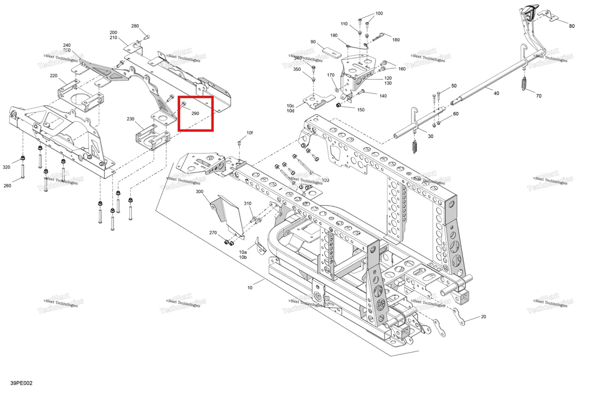 Деталь 250000376 (Деталь Socket Head Screw) на схеме узла 2025 Can-Am OUT-MAX - 6X6 - XT - 1000 EFI - 5ZSA - Boreal Green Frame - Rear Part