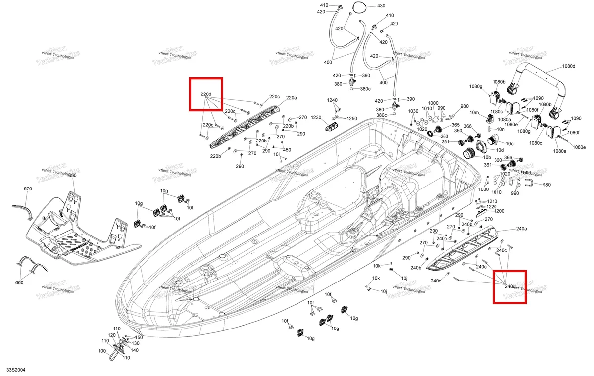 Деталь 250000452 на схеме узла Hull