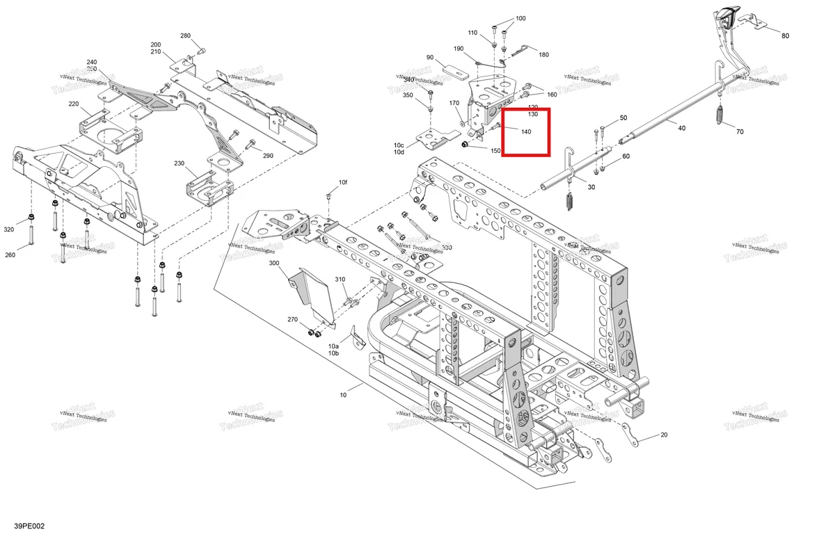 Деталь 250000556 (Деталь Screw M8 X 25) на схеме узла 2025 Can-Am OUT-MAX - 6X6 - XT - 1000 EFI - 5ZSA - Boreal Green Frame - Rear Part